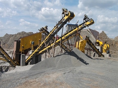 manufacturing of stone crusher plant 
