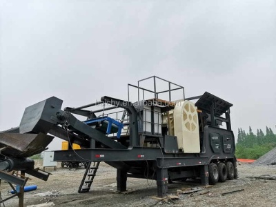 used mini mobile crusher in south India 